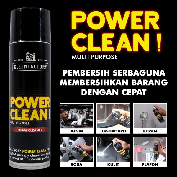 Kleenfactory Power Clean Multi Purpose Foam Cleaner KF-PC-330