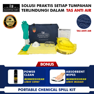 KLEENFACTORY PORTABLE CHEMICAL SPILL KIT KF 11-PC30 30 LITER