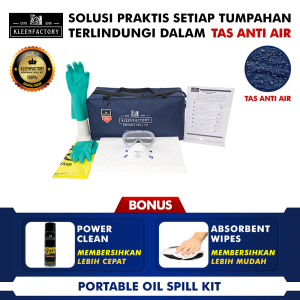 KLEENFACTORY PORTABLE OIL SPILL KIT KF 11-PO5 5 LITER