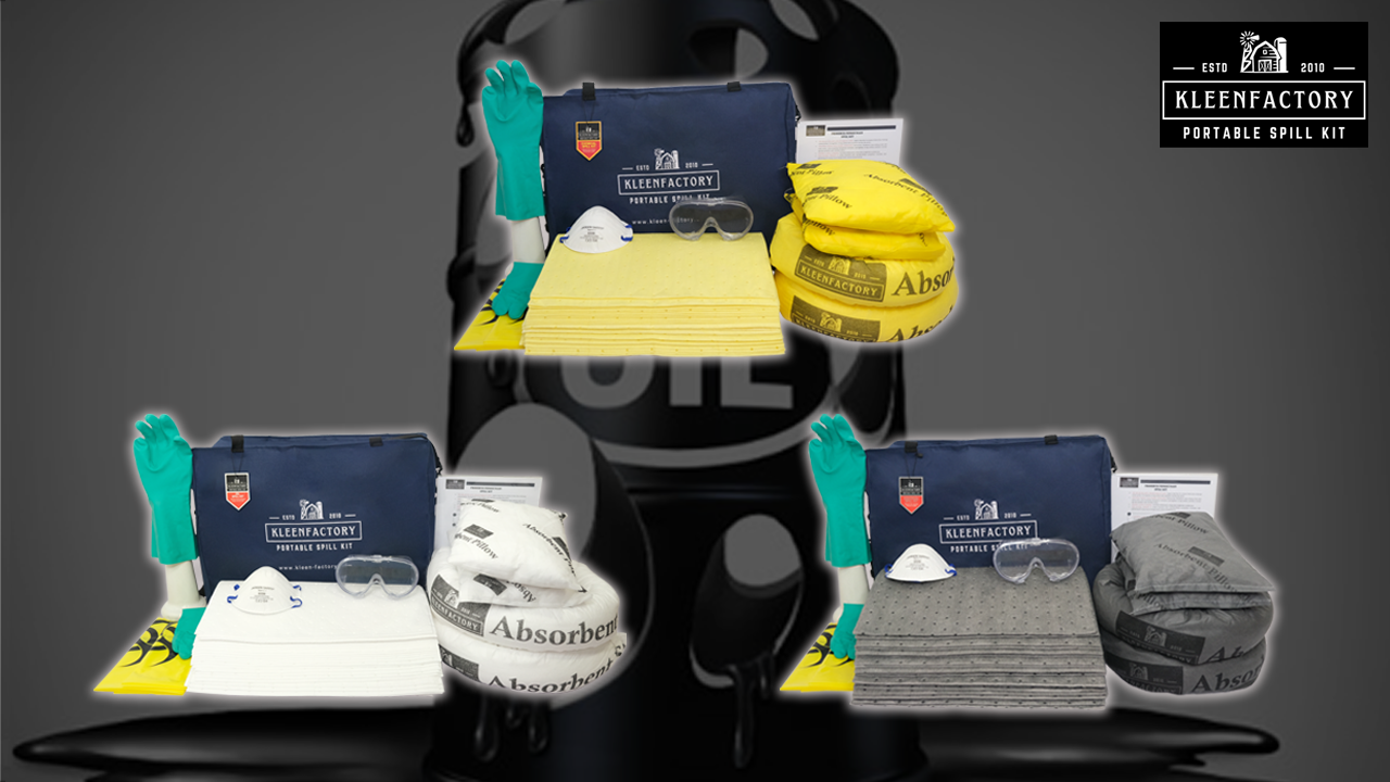 Harga Kleenfactory Portable Spill Kit dan Penawaran Terbaru-KLEENFACTORY