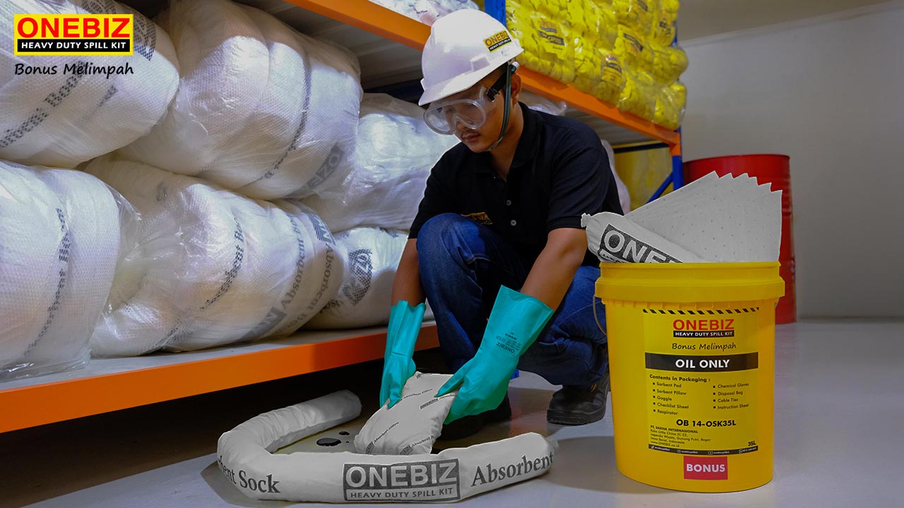 Penyimpanan Spill Kit Aman